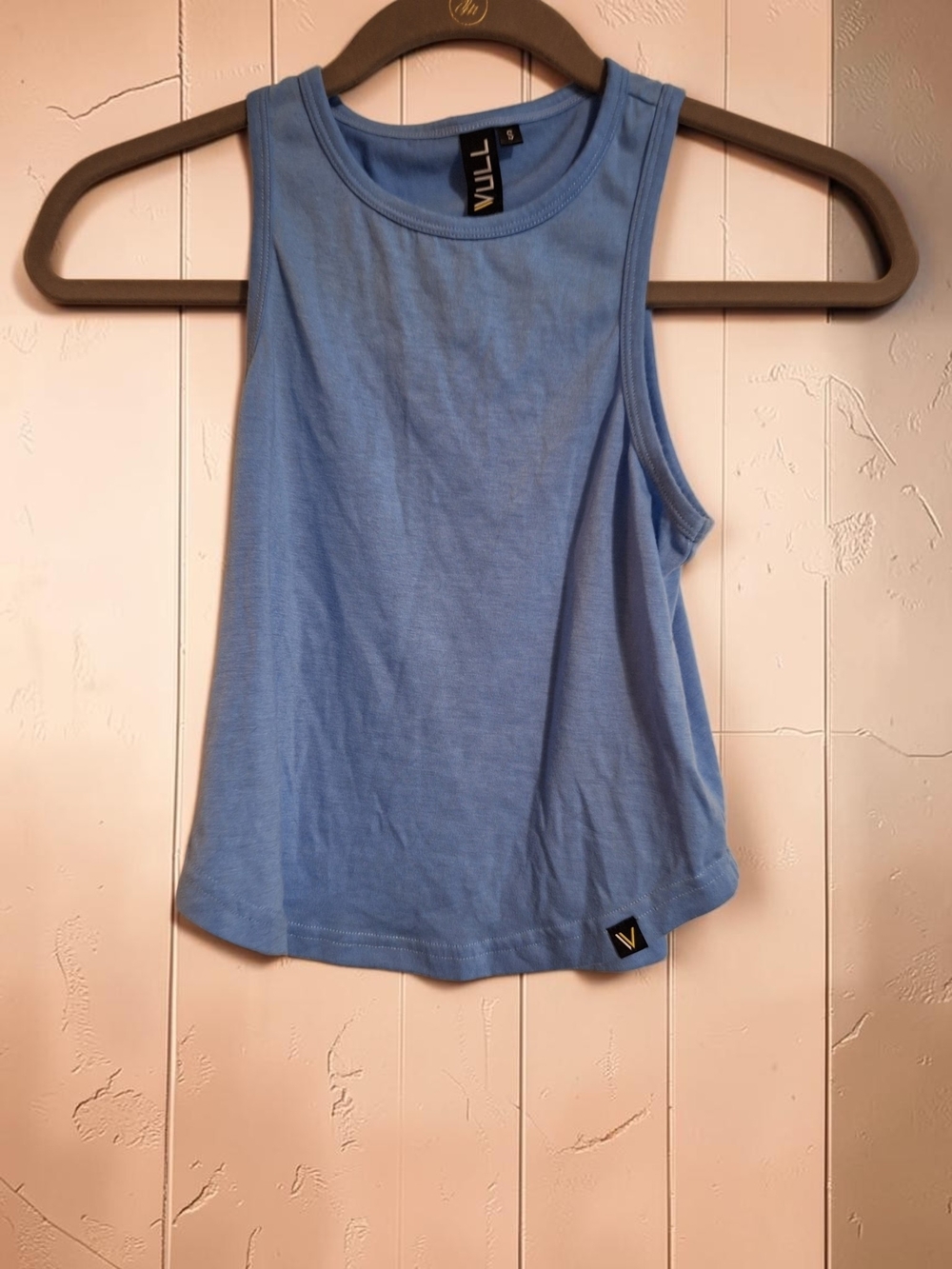 Vull Blue Sleeveless Tank Top